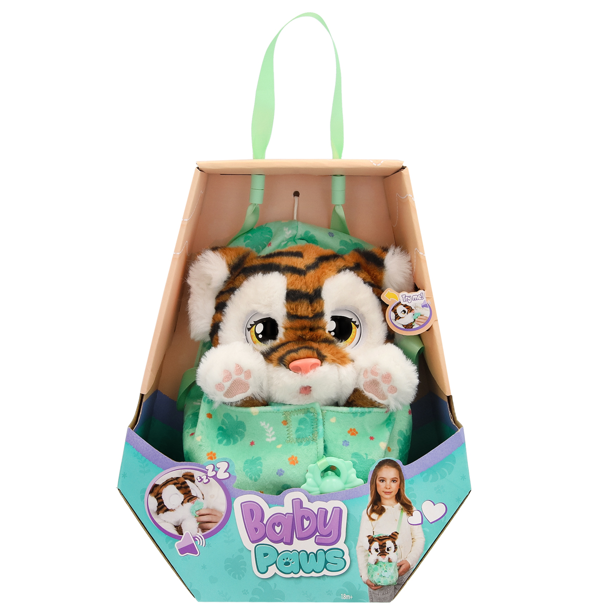 Інтерактивна іграшка Baby Paws W3 – Тигреня