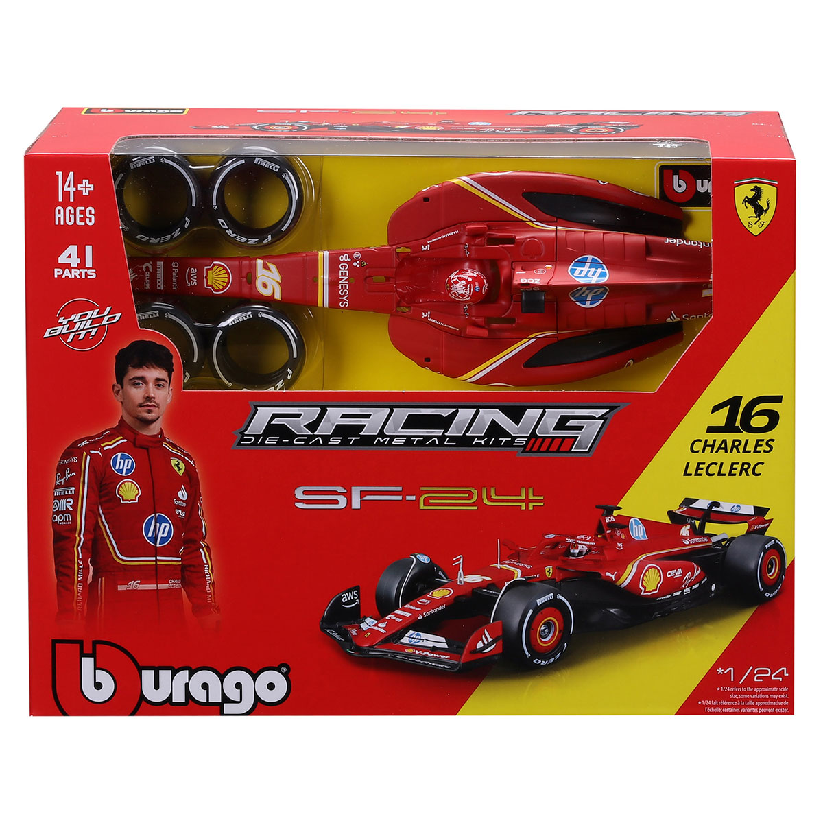 Авто-конструктор - Ferrari (1:24) (#16)