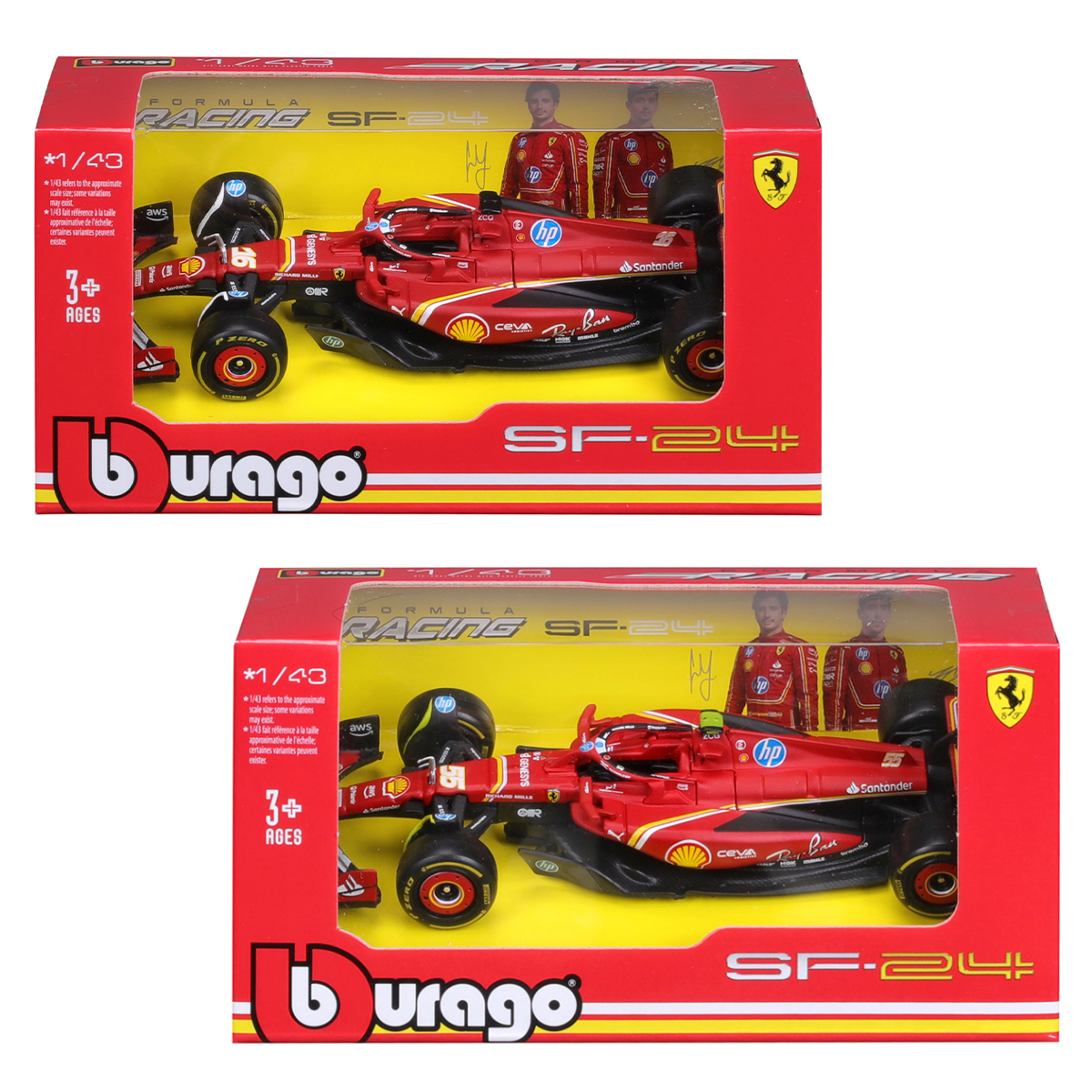 Автомодель - Ferrari Racing - SF-24 (1:43)