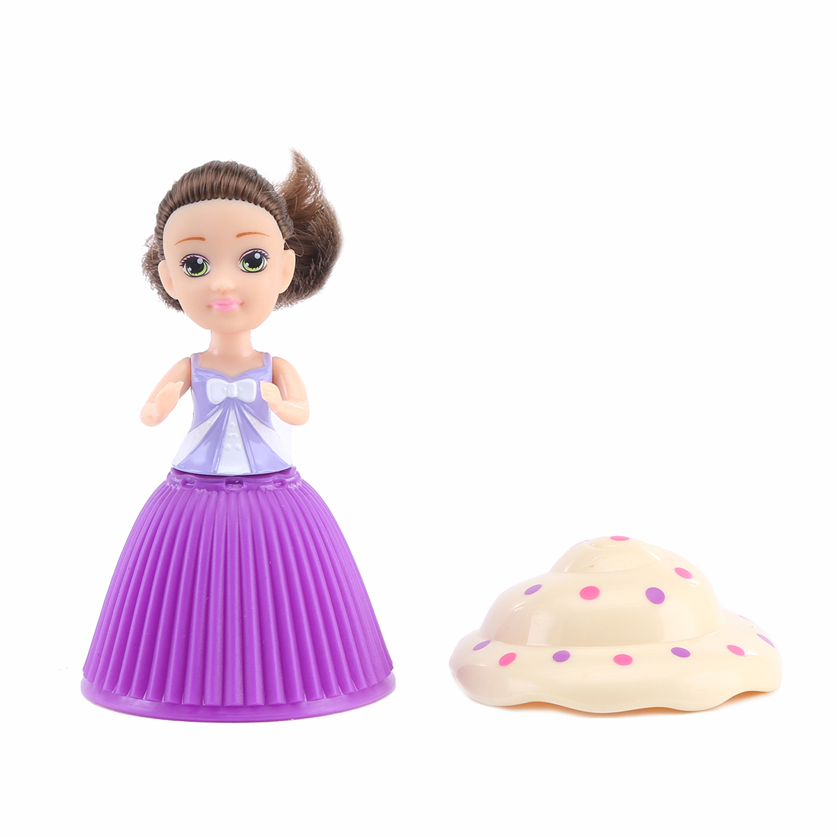 Лялька-сюрприз Mini Cupcake трансформація в капкейк 8,5 см — превʼю 2