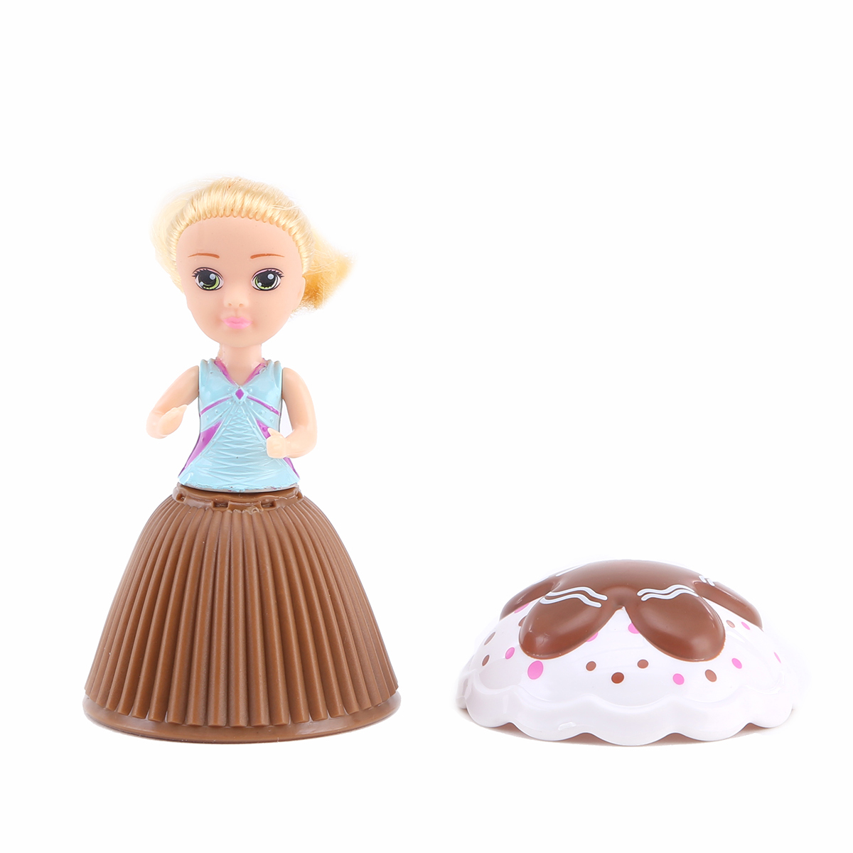 Лялька-сюрприз Mini Cupcake трансформація в капкейк 8,5 см — превʼю 5