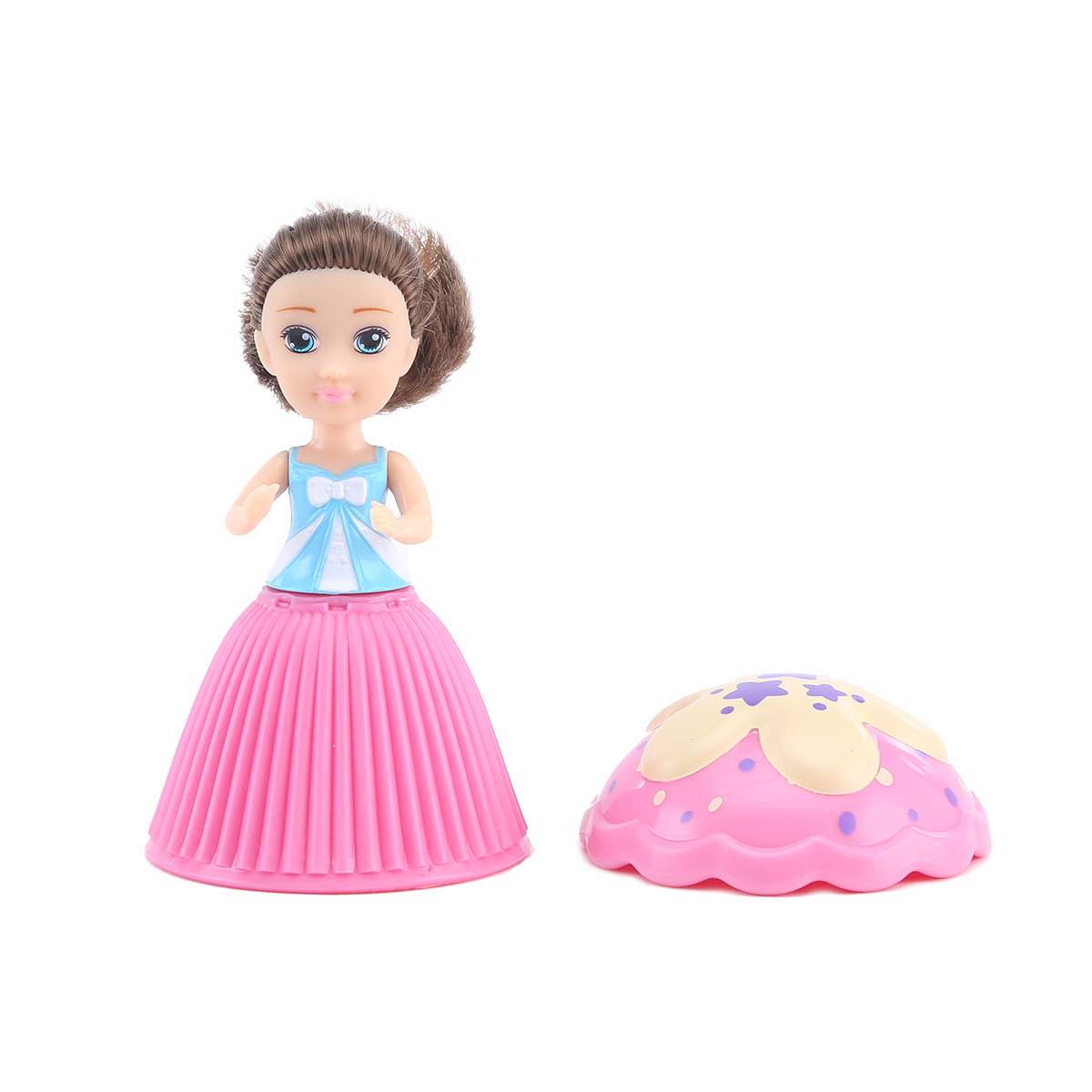 Лялька-сюрприз Mini Cupcake трансформація в капкейк 8,5 см — превʼю 9