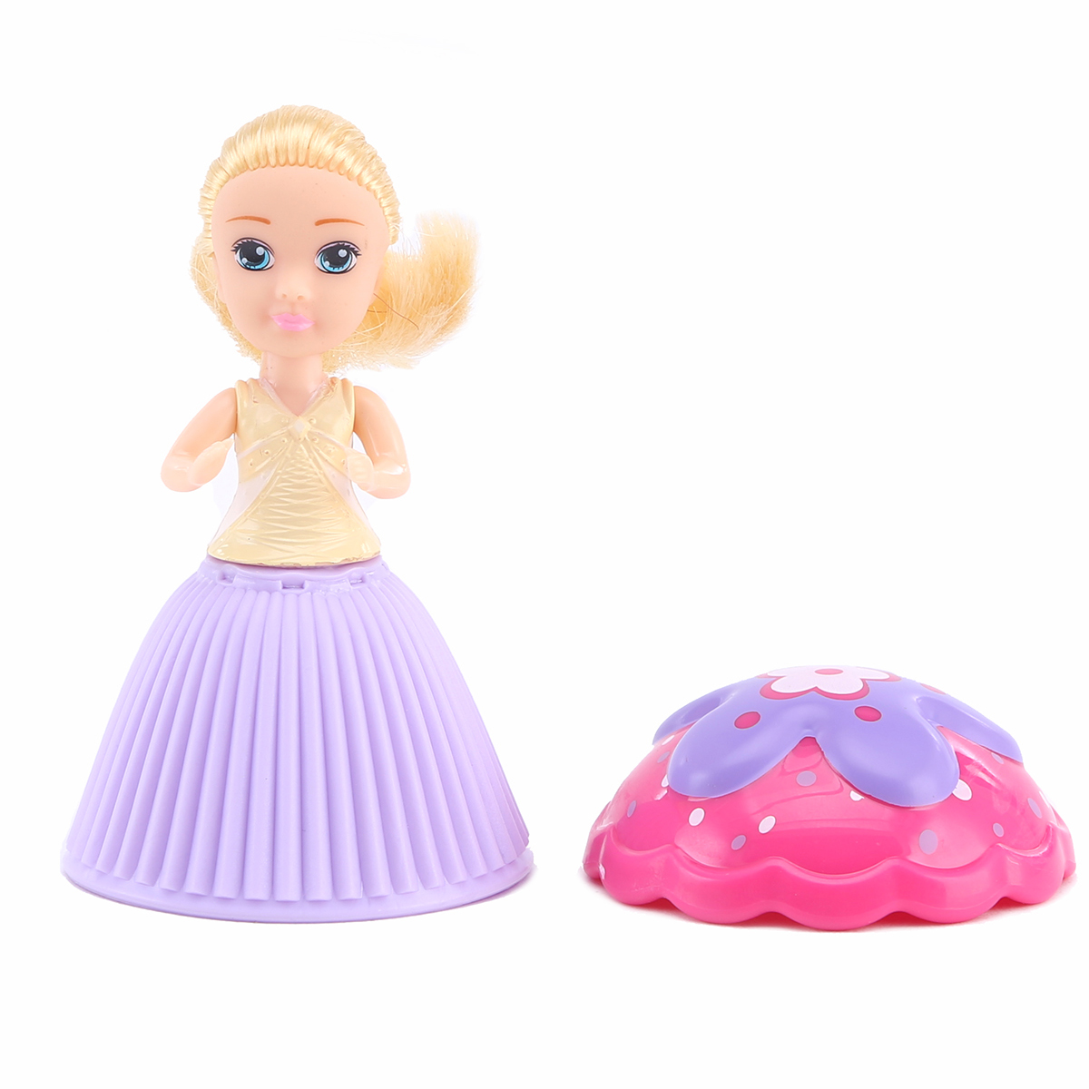 Лялька-сюрприз Mini Cupcake трансформація в капкейк 8,5 см — превʼю 11