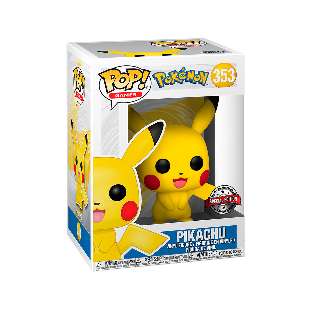 Фігурка Пікачу (Pikachu) — Funko Pop — Pokemon — превʼю 3