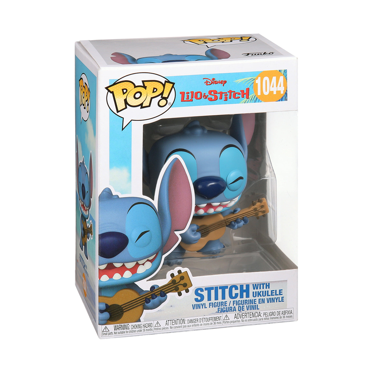 Колекційна ігрова фігурка Stitch - Стіч Funko POP Lilo and Stitch Музика — превʼю 5