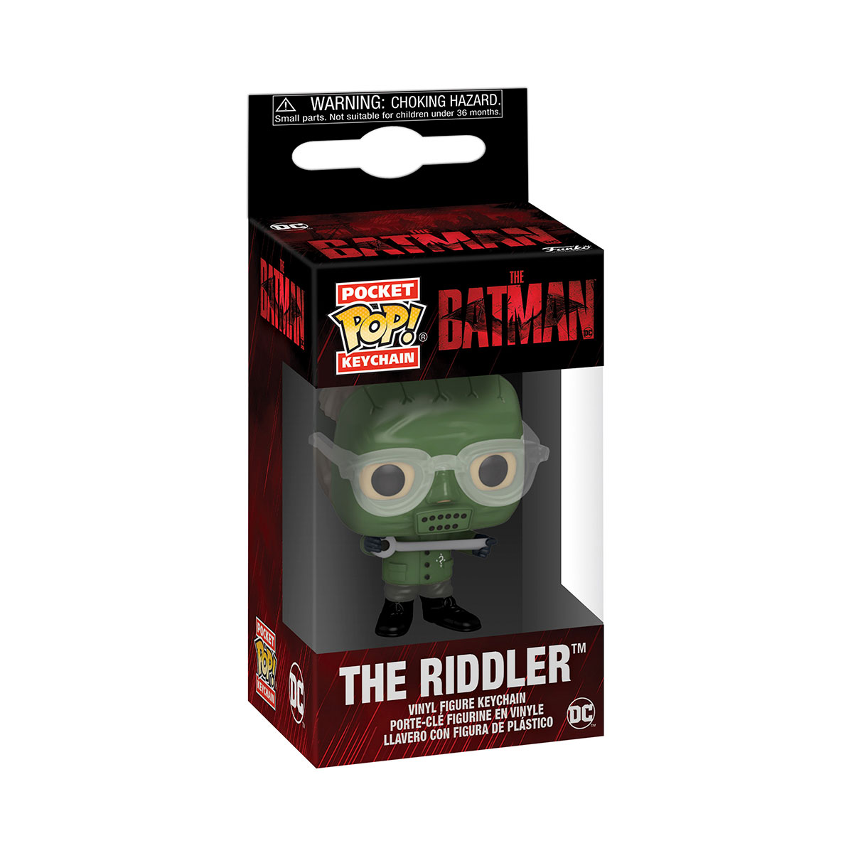 Колекційна фігурка Funko POP DC Batman-Riddler Зелений на кліпсі ігрова — превʼю 3