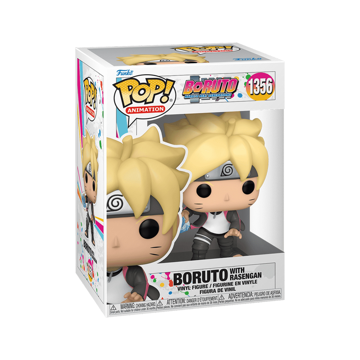 Колекційна ігрова фігурка Funko POP Boruto-Boruto Rasengan аніме Боруто — превʼю 3