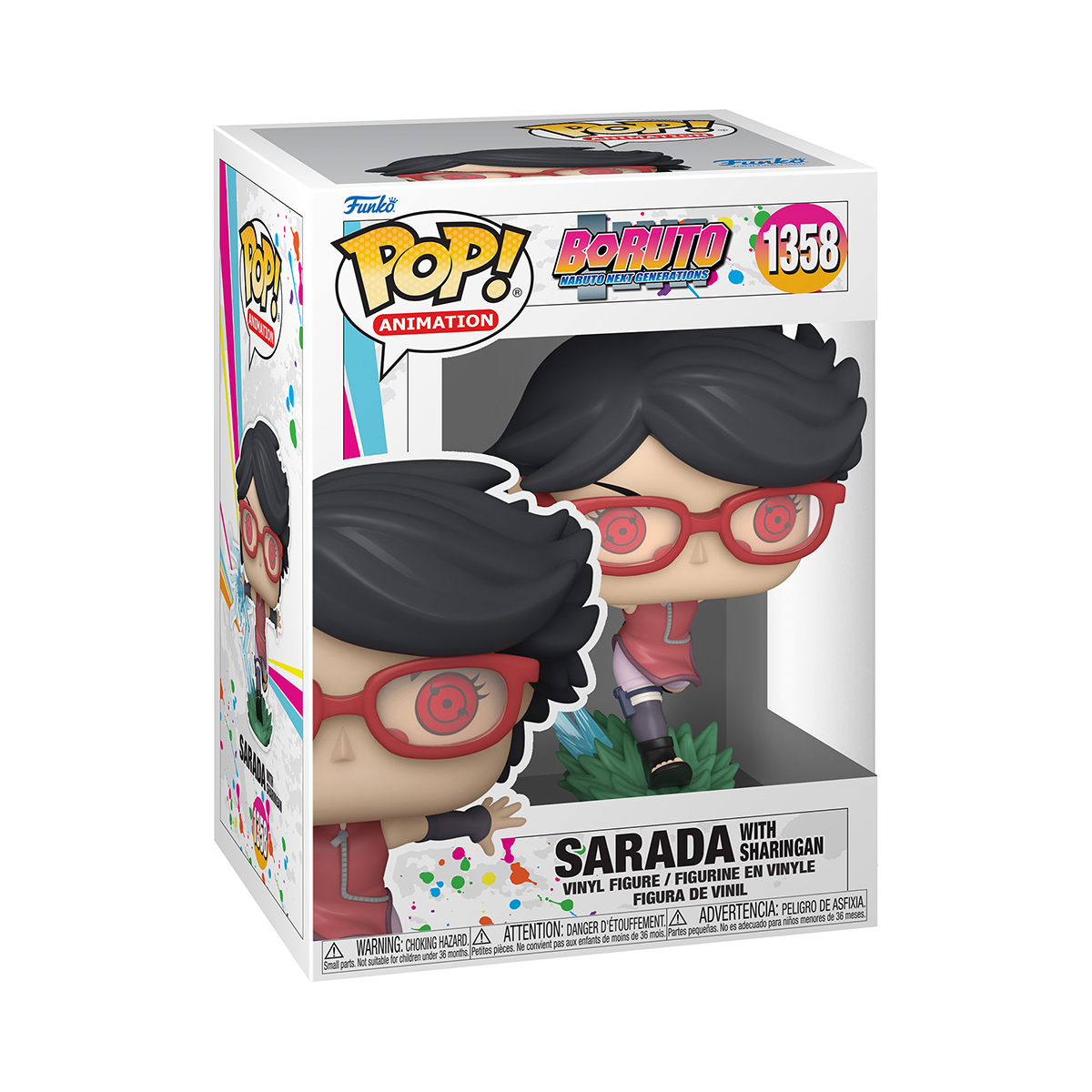 Колекційна ігрова фігурка Funko POP Boruto Sarada Боруто Сарада аніме — превʼю 4