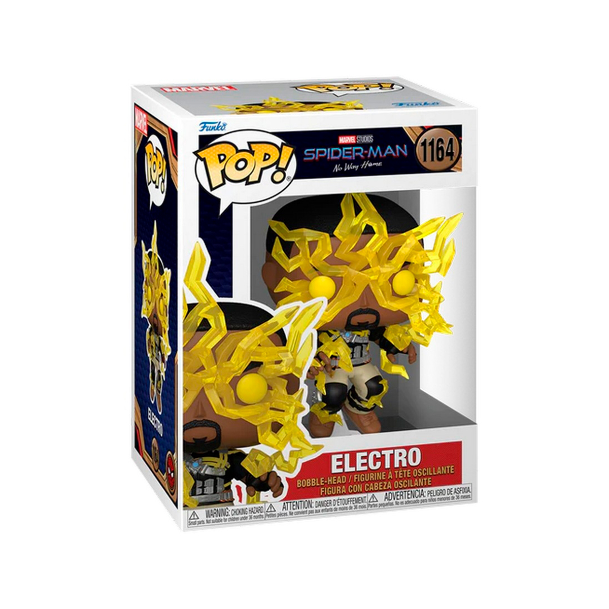 Колекційна ігрова фігурка Spider-Man No Way Home - Electro Funko POP — превʼю 3