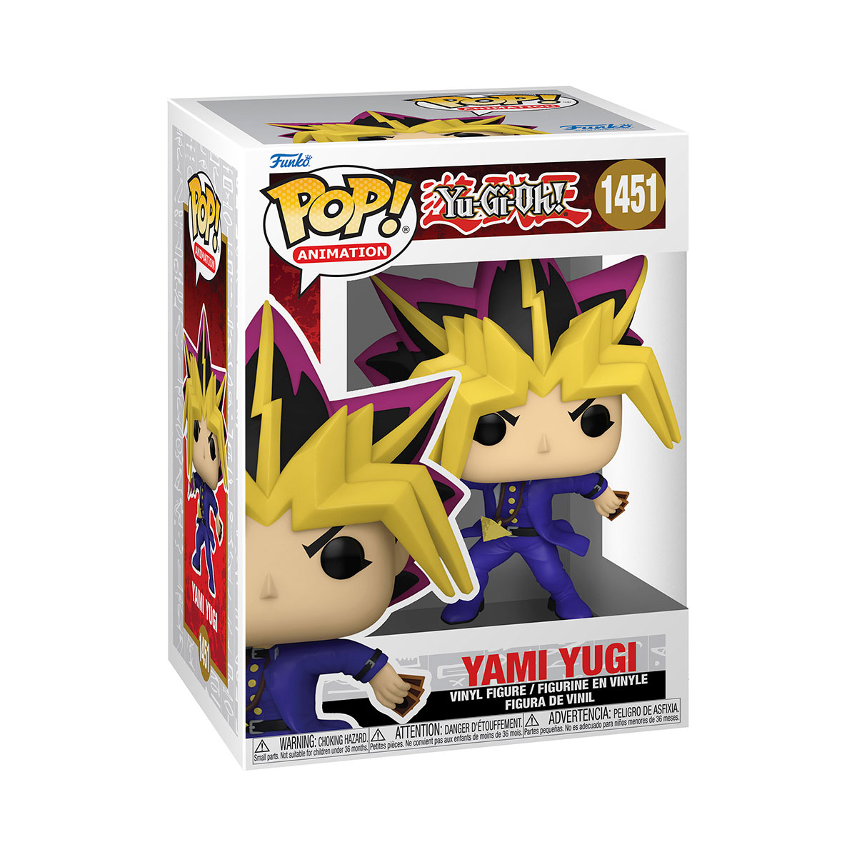 Колекційна ігрова фігурка Funko Pop Yami Yugi Yu-Gi-Oh - Ямі Югі Багатоколірна — превʼю 5