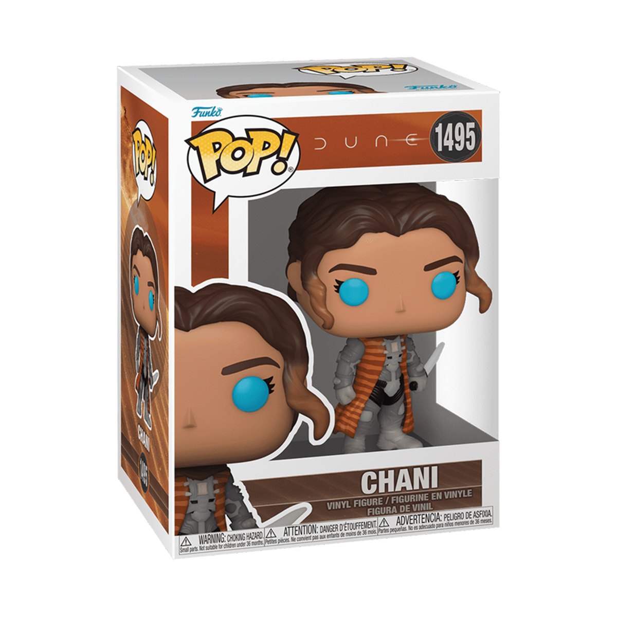 Колекційна фігурка Funko POP Dune 2 Chani - Чані для фанатів кіносаги Дюна — превʼю 5