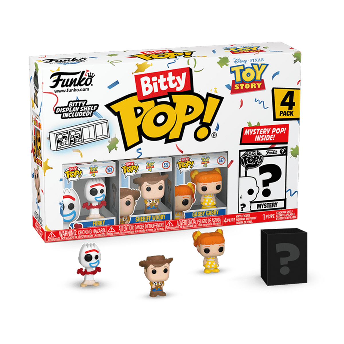 Набір ігрових фігурок Bitty POP! серії Історія іграшок - Виделик (4 фігурки в ас.)