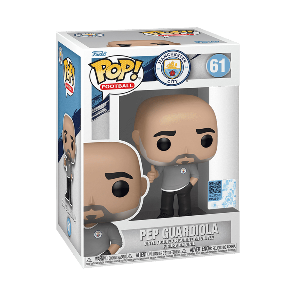 Ігрова фігурка Колекційні Funko Pop Football - Pep Guardiola Пеп Гвардіола — превʼю 5
