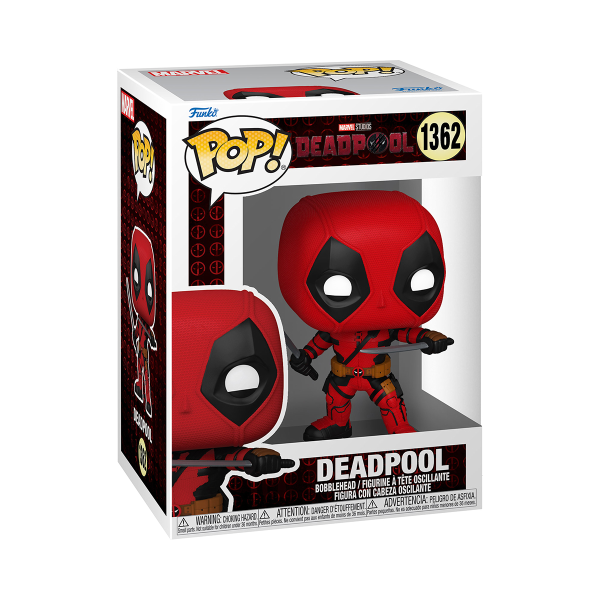 Ігрова фігурка Колекційна - Deadpool 3 Дедпул Funko POP Кіно персонаж Червоний — превʼю 6