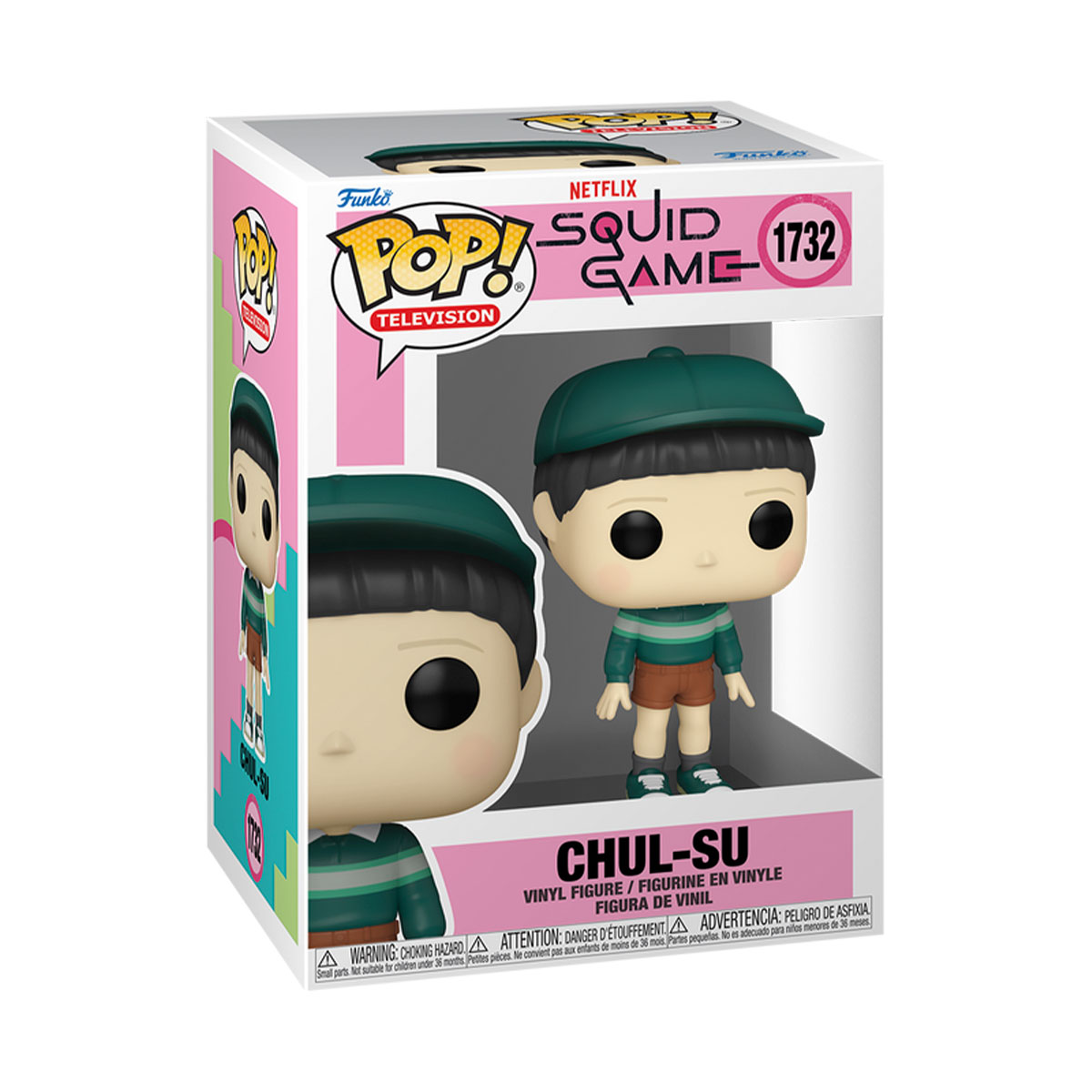 Ігрова фігурка Funko POP! серії Гра в кальмара 3 - Чоль-Су