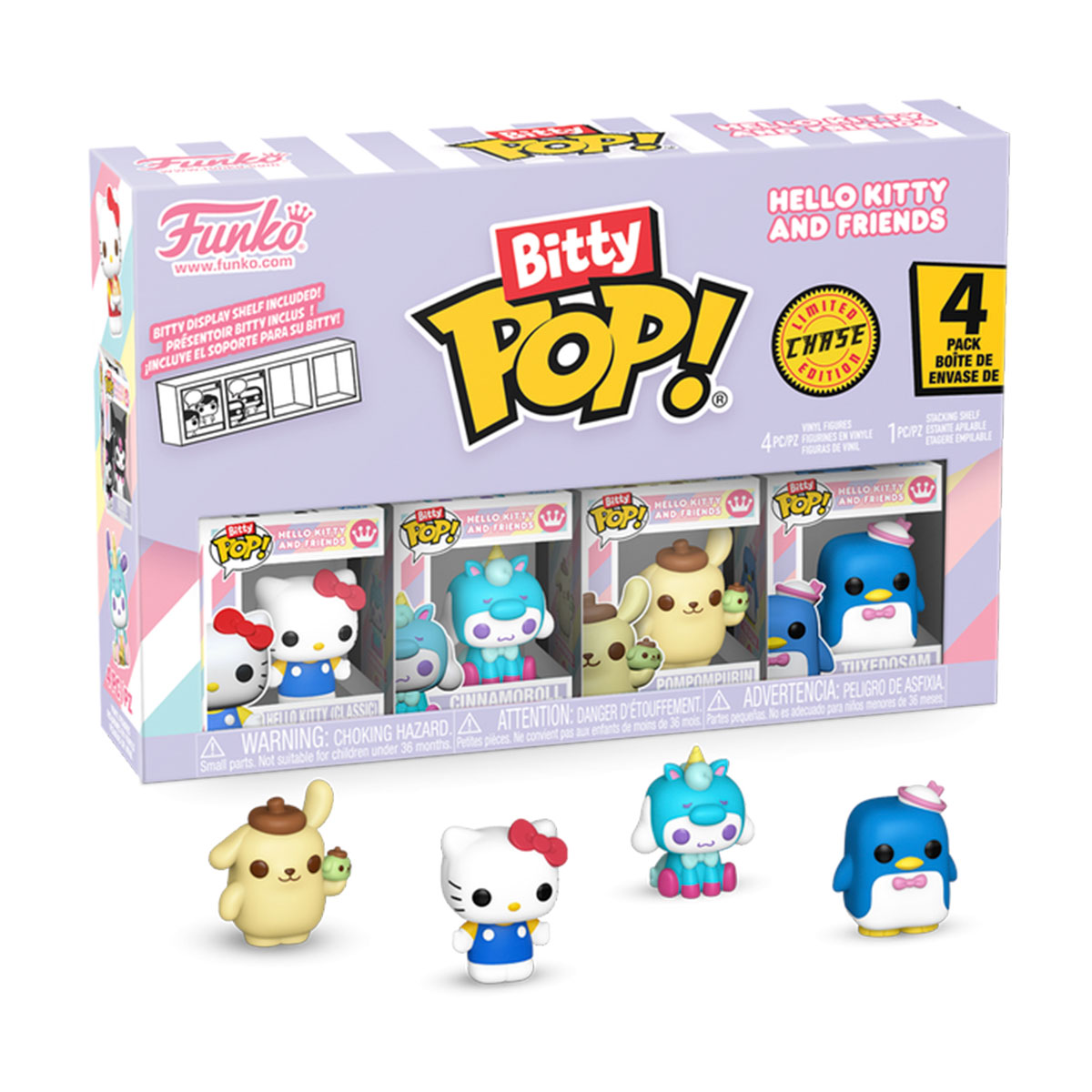 Набір ігрових фігурок Bitty POP! - Хелоу Кітті (4 фігурки в ас.)