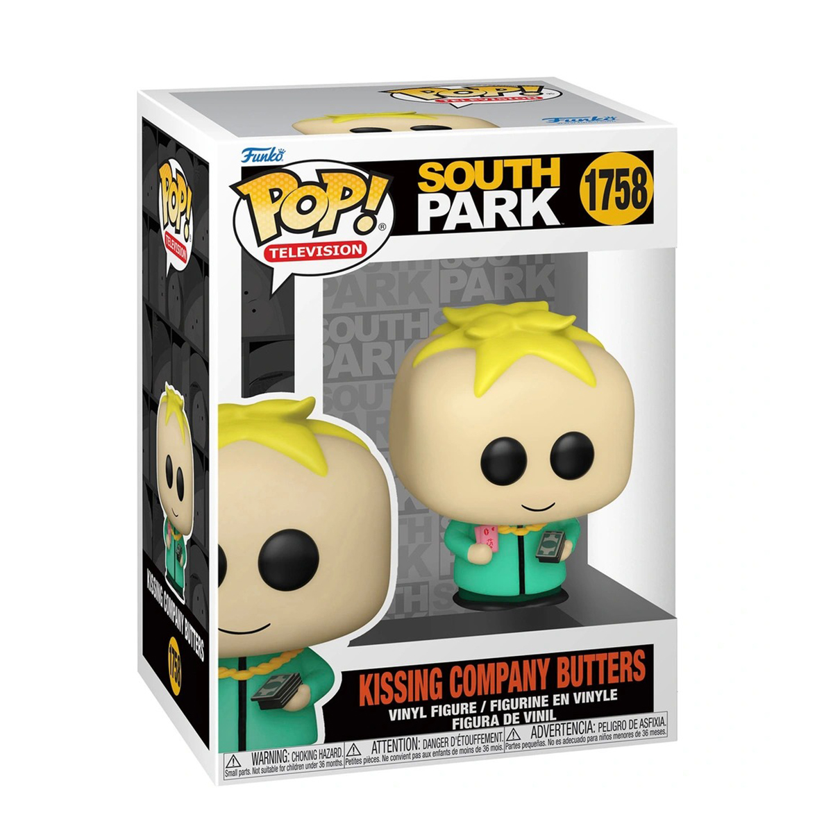 Ігрова фігурка Funko POP! серії Південний парк - Баттерс Стотч (Компанія Поцілунків)