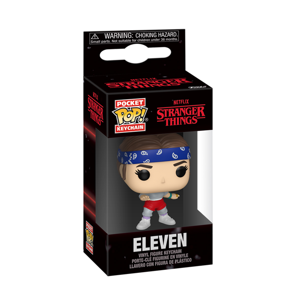 Ігрова фігурка на кліпсі Funko POP! серії Дивні дива - Одинадцять з банданою