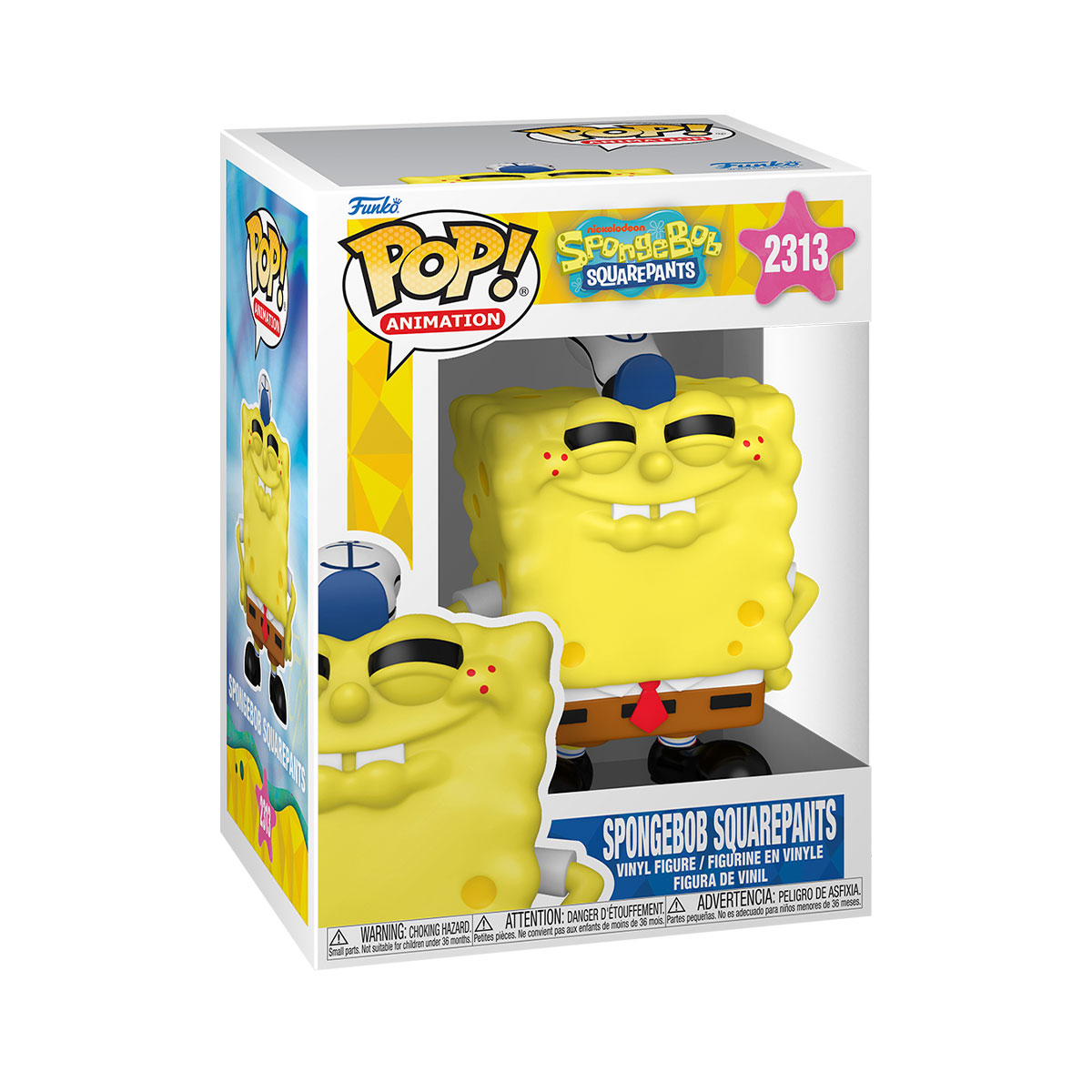 Ігрова фігурка Funko POP! серії Губка Боб Квадратні Штани - Губка Боб (посміхається)