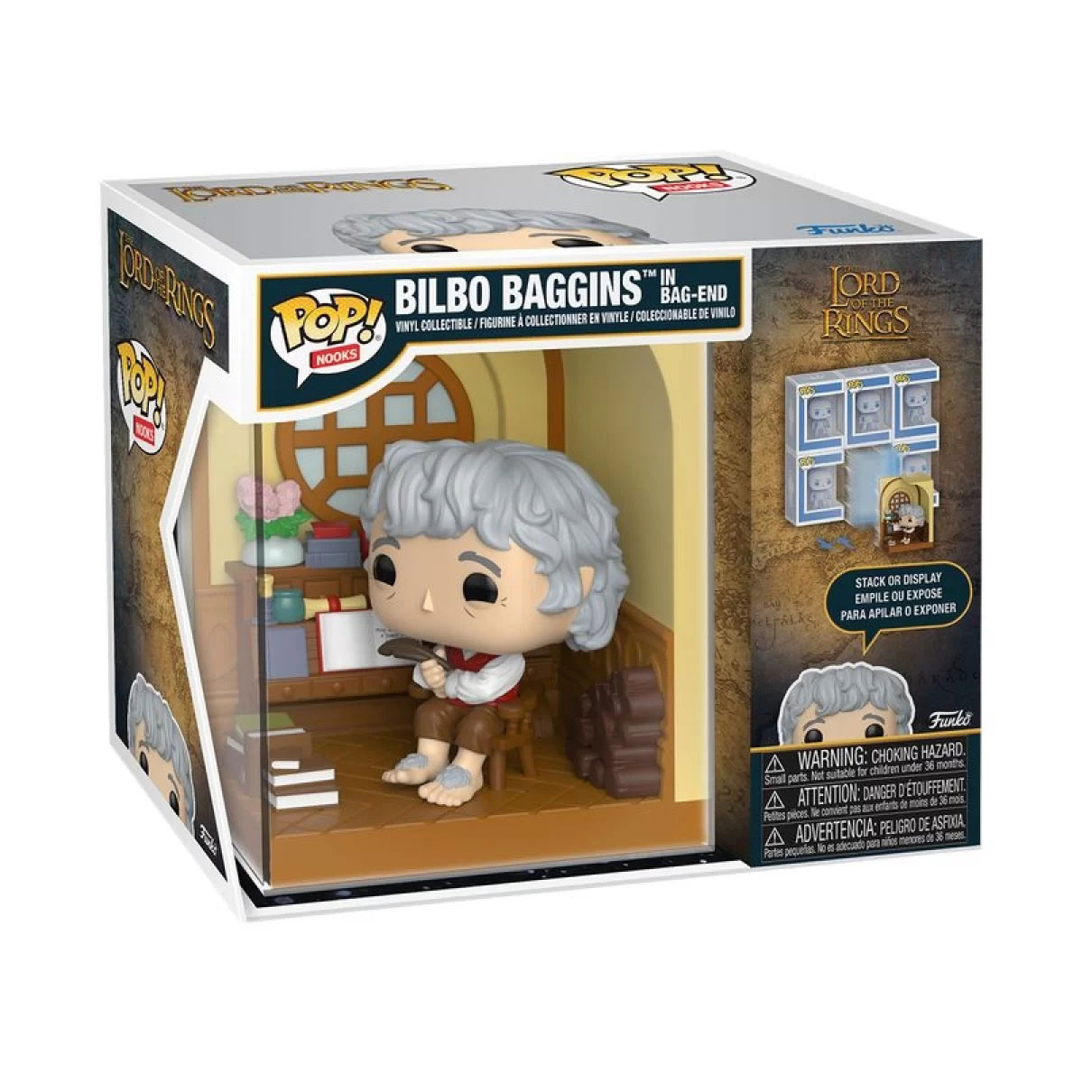 Ігрова фігурка Funko POP! Nooks серії Володар перснів - Більбо Торбин у Торбиному Куті
