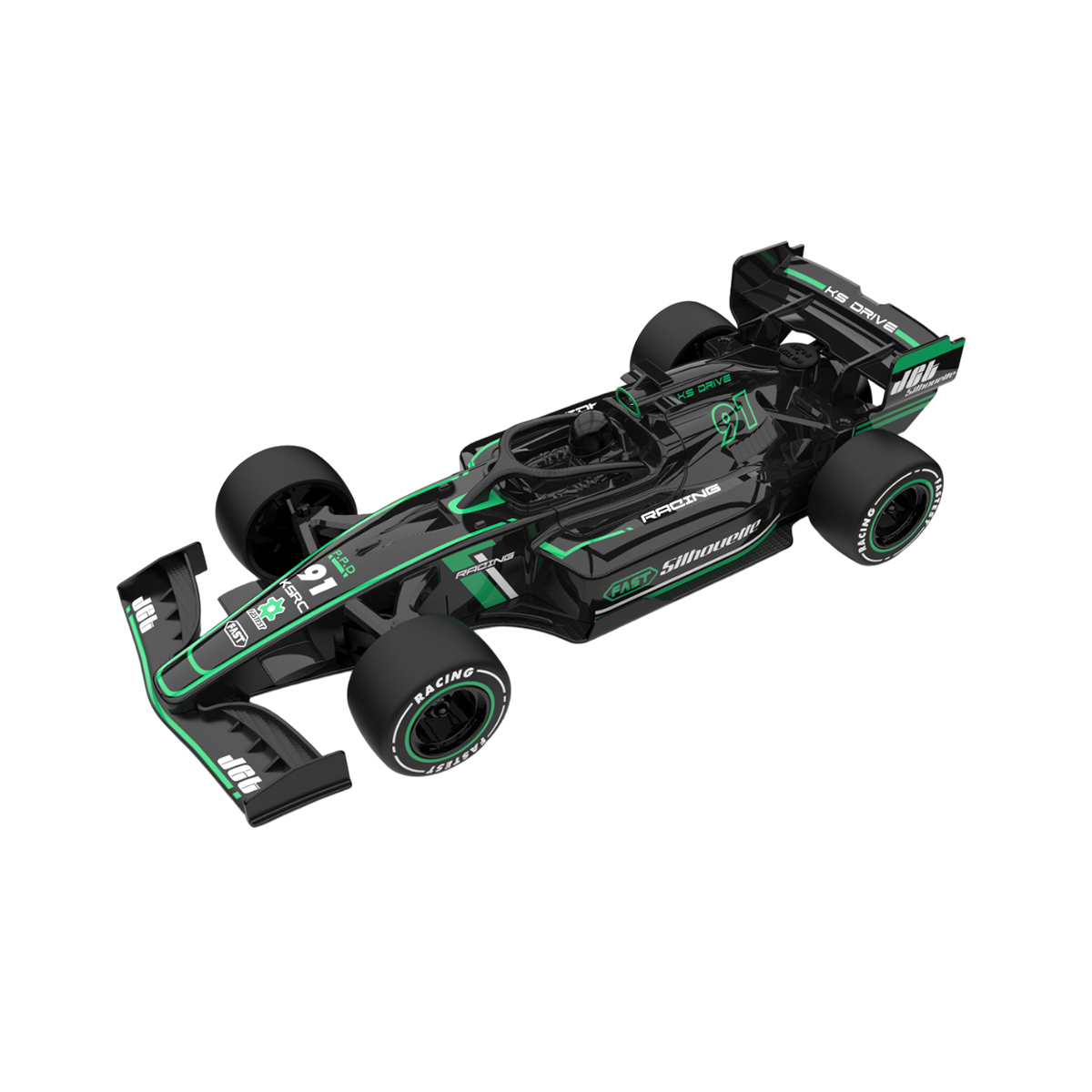 Автомобіль Spray Car на р/к – Racing (чорний, 1:20, вихлопна пара)