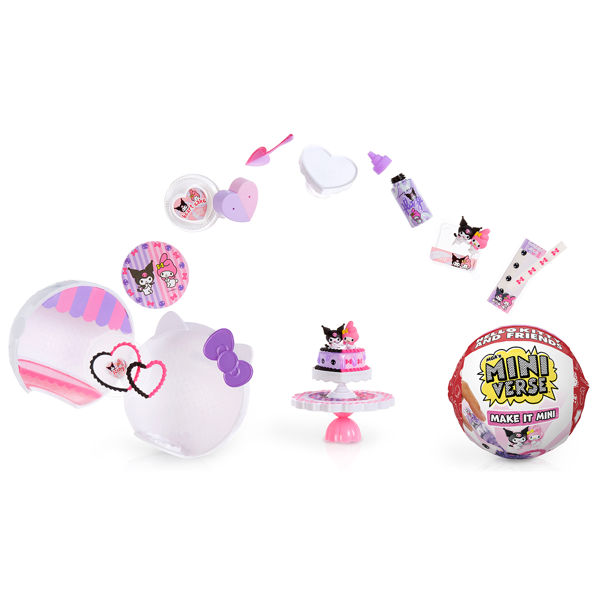 Ігровий набір Miniverse серії Sanrio S2 – Створи стиль разом з Хеллоу Кітті та друзями