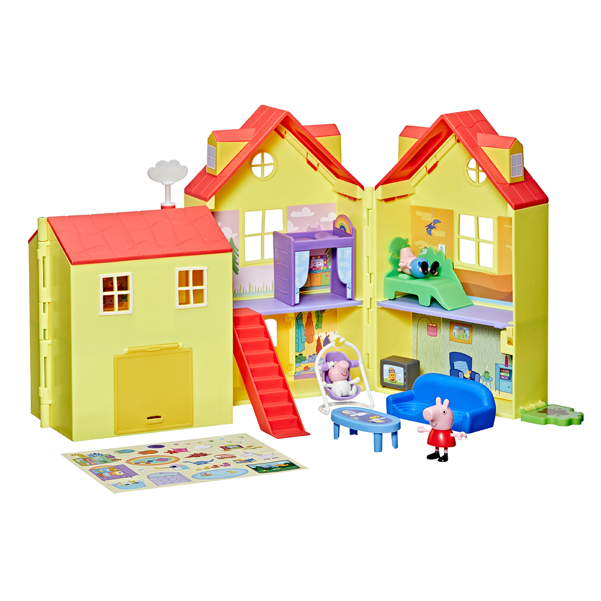 Ігровий набір Peppa Figurines – Великий родинний будинок Пеппи