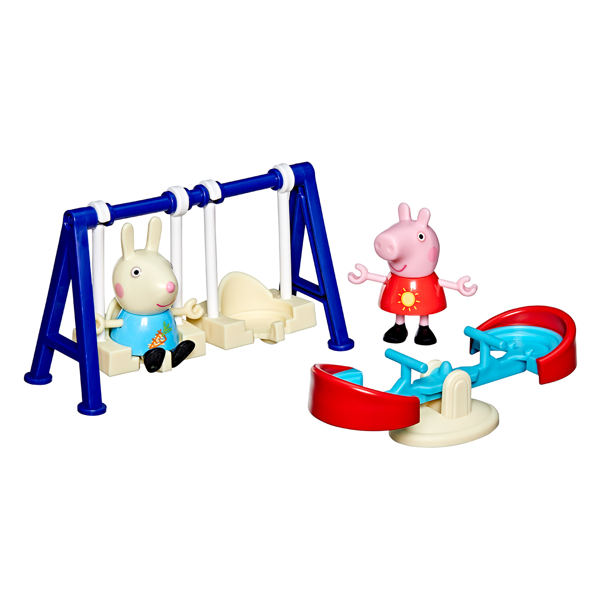 Ігровий набір Peppa Figurines серії Моменти з Пеппою – Пригоди на гойдалках