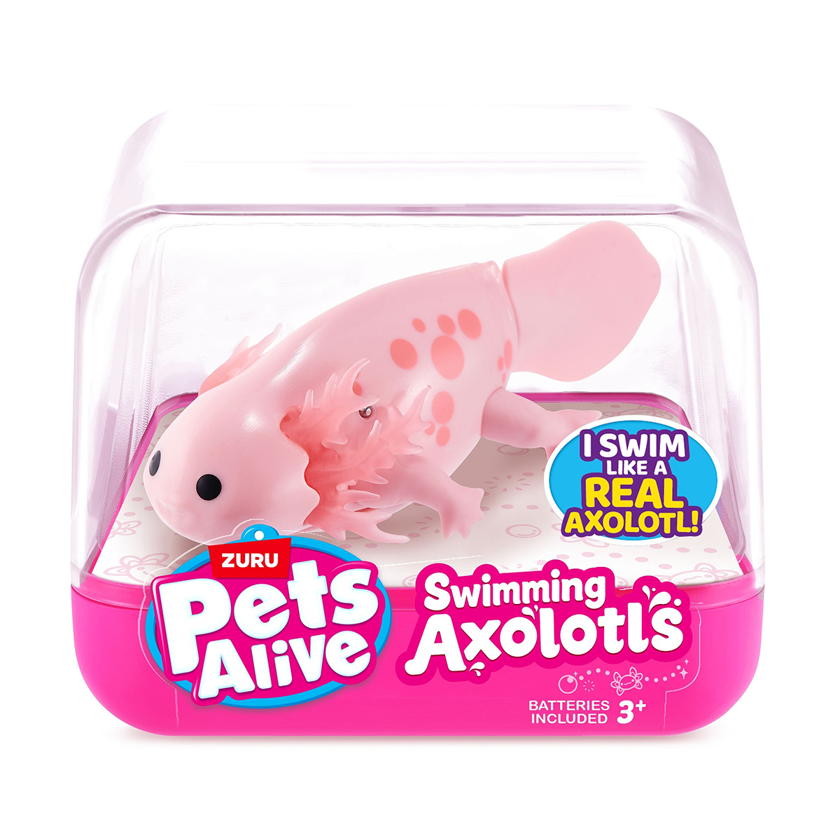 Інтерактивна іграшка Pets Alive – Аксолотль (рожевий)