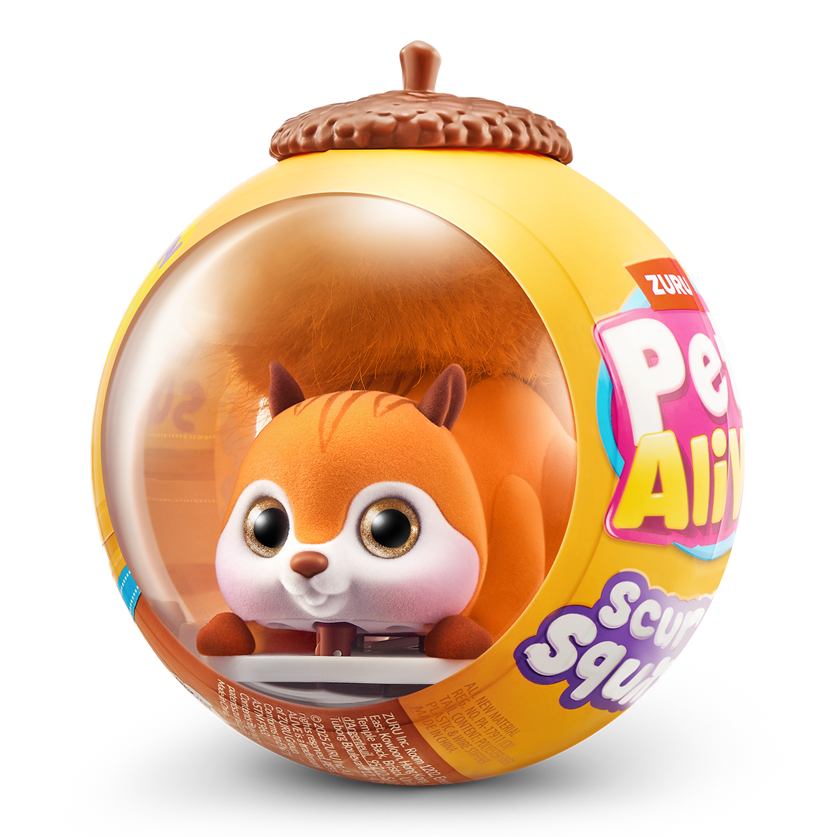 Інтерактивна іграшка Pets Alive S1 – Білочка (помаранчевий)