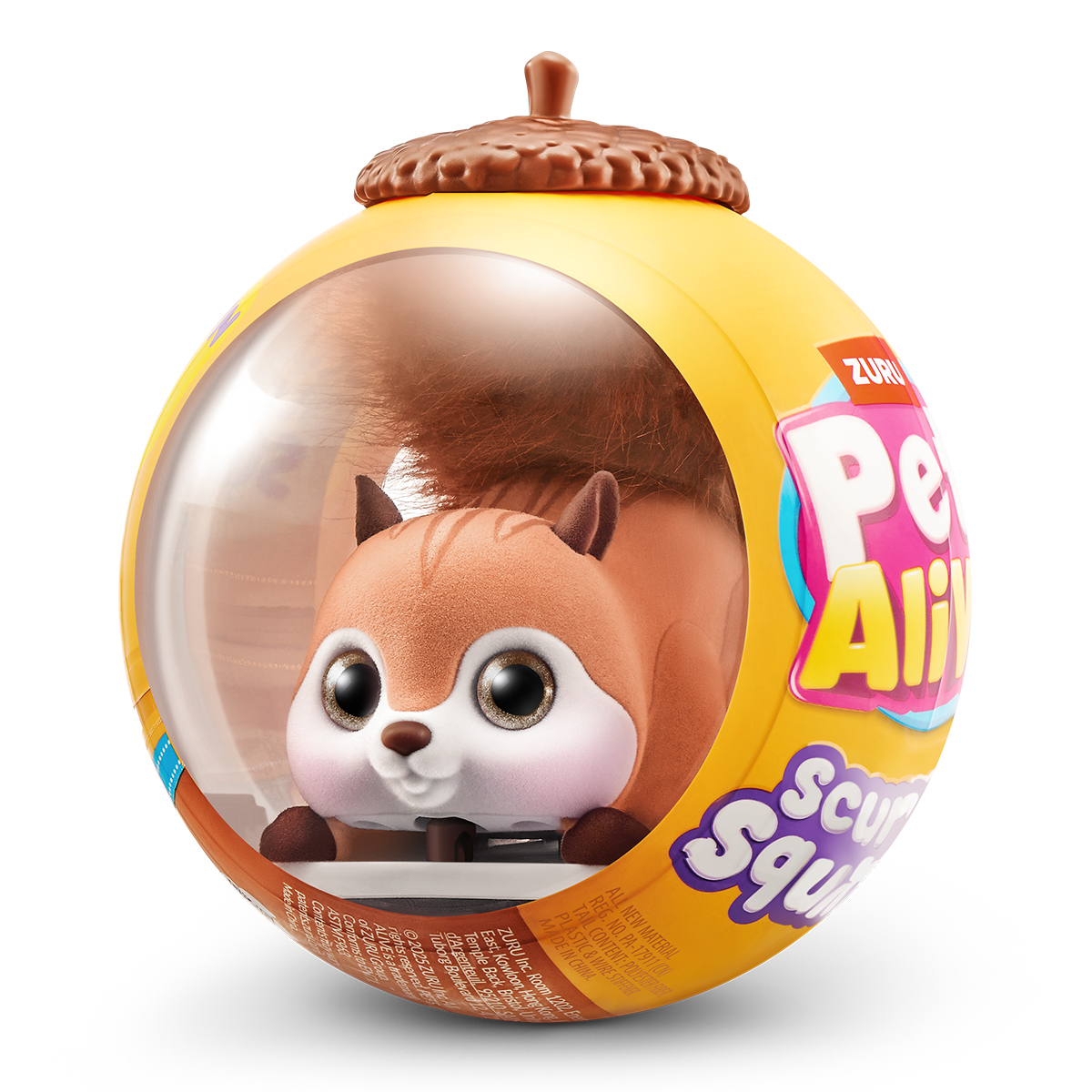 Інтерактивна іграшка Pets Alive S1 – Білочка (коричневий)