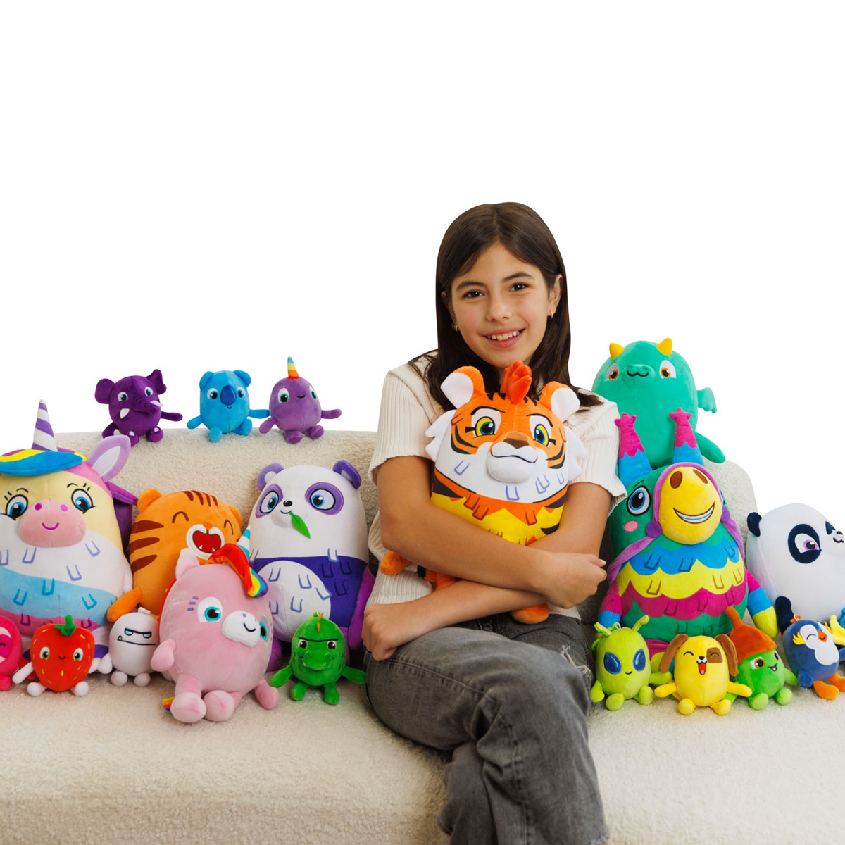 М’яка іграшка Piñata Smashlings Снутс на кліпсі 13 см — превʼю 3