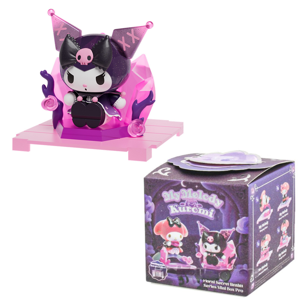 Фігурка-сюрприз Pop Top Kuromi & My Melody – Квіткова таємниця
