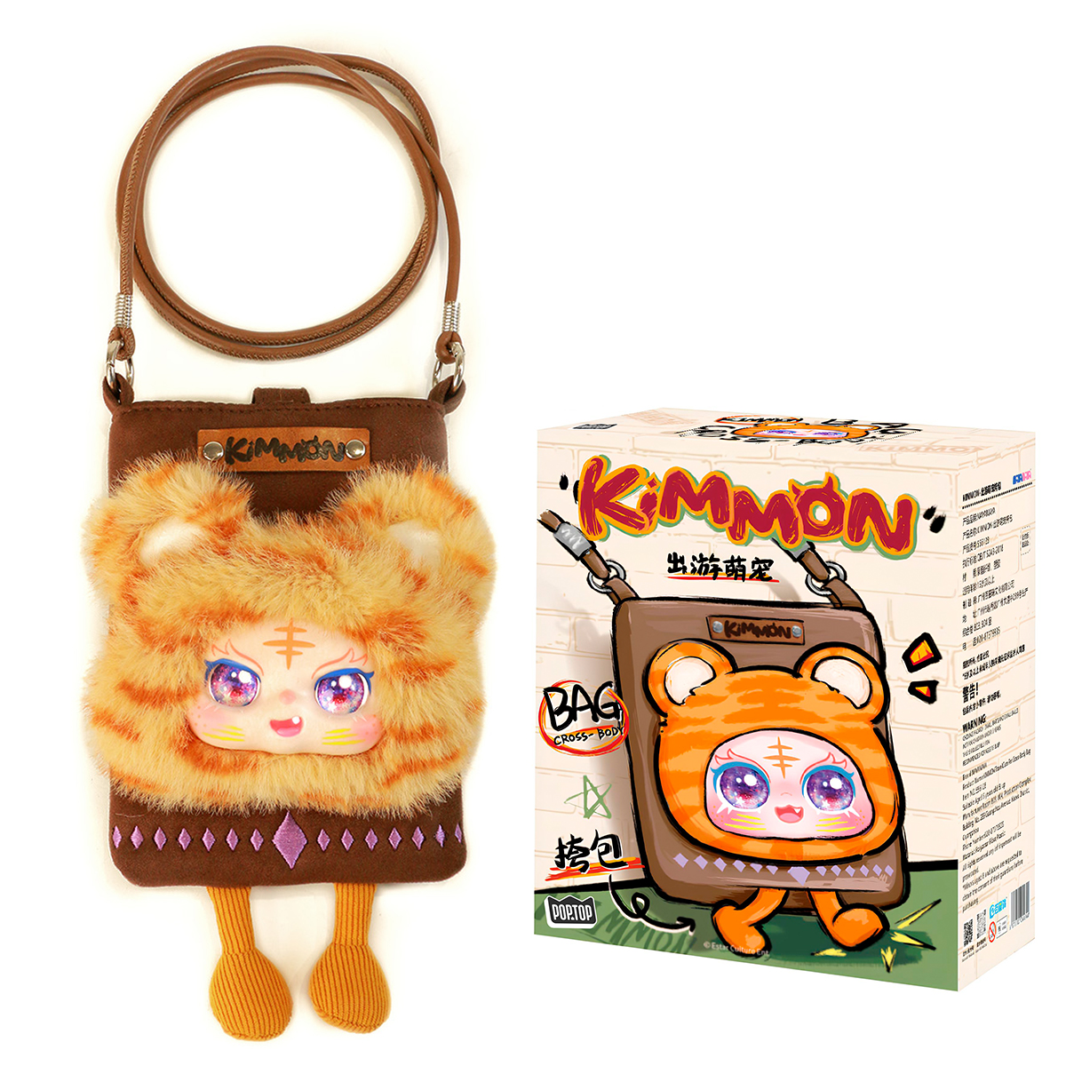 Крос-боді сумка POP TOP Kimmon - Мандрівні тваринки