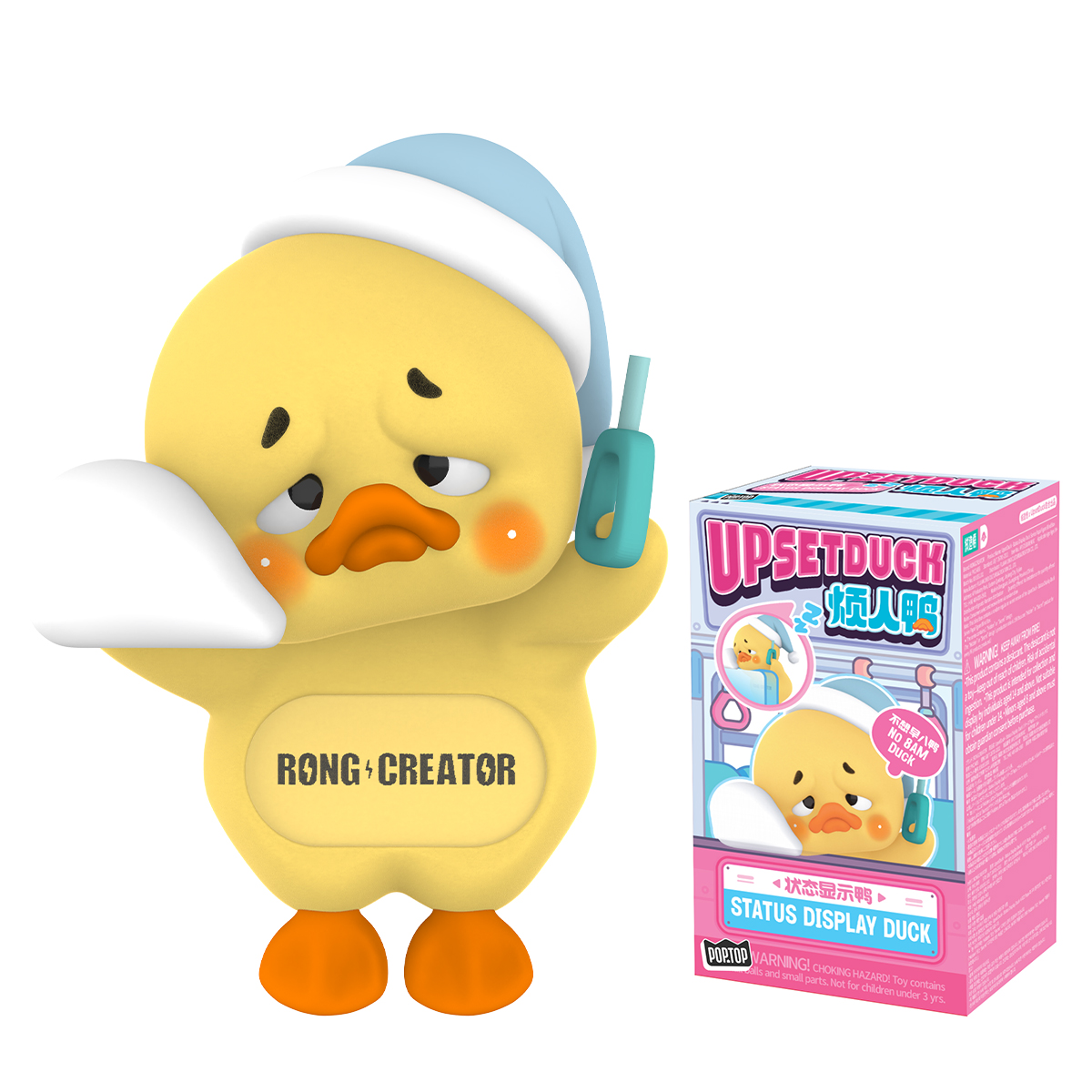 Колекційна фігурка POP TOP 1983toys серії Upset Duck - Особливий муд