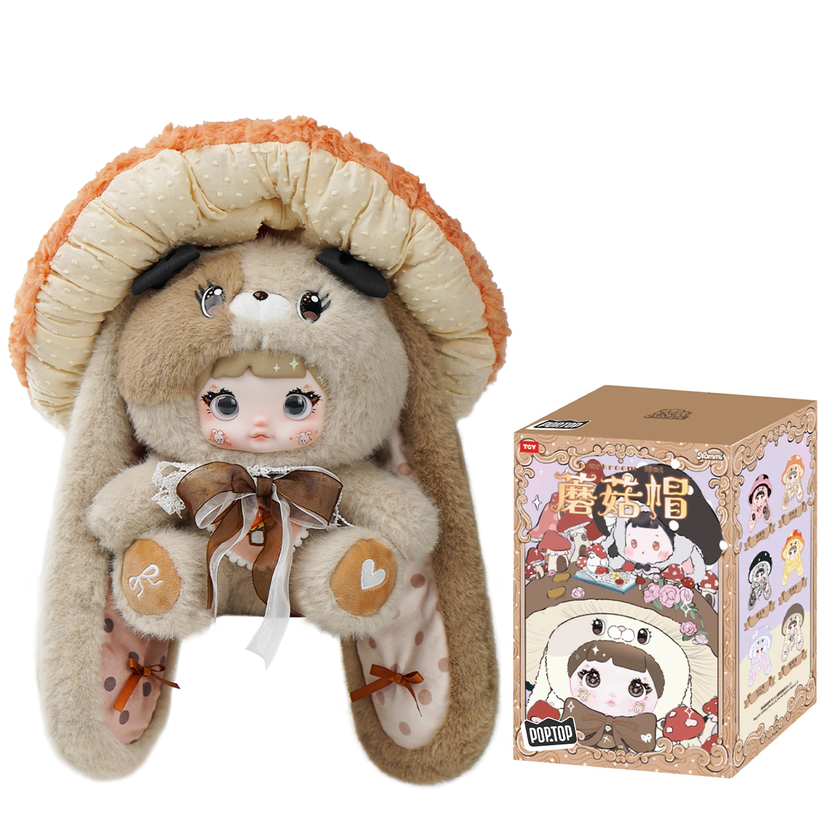 Колекційна м'яка іграшка POP TOP Hi TOY серії Nommi - ГРИБОЧКИ 400% (32 см, в ас.)