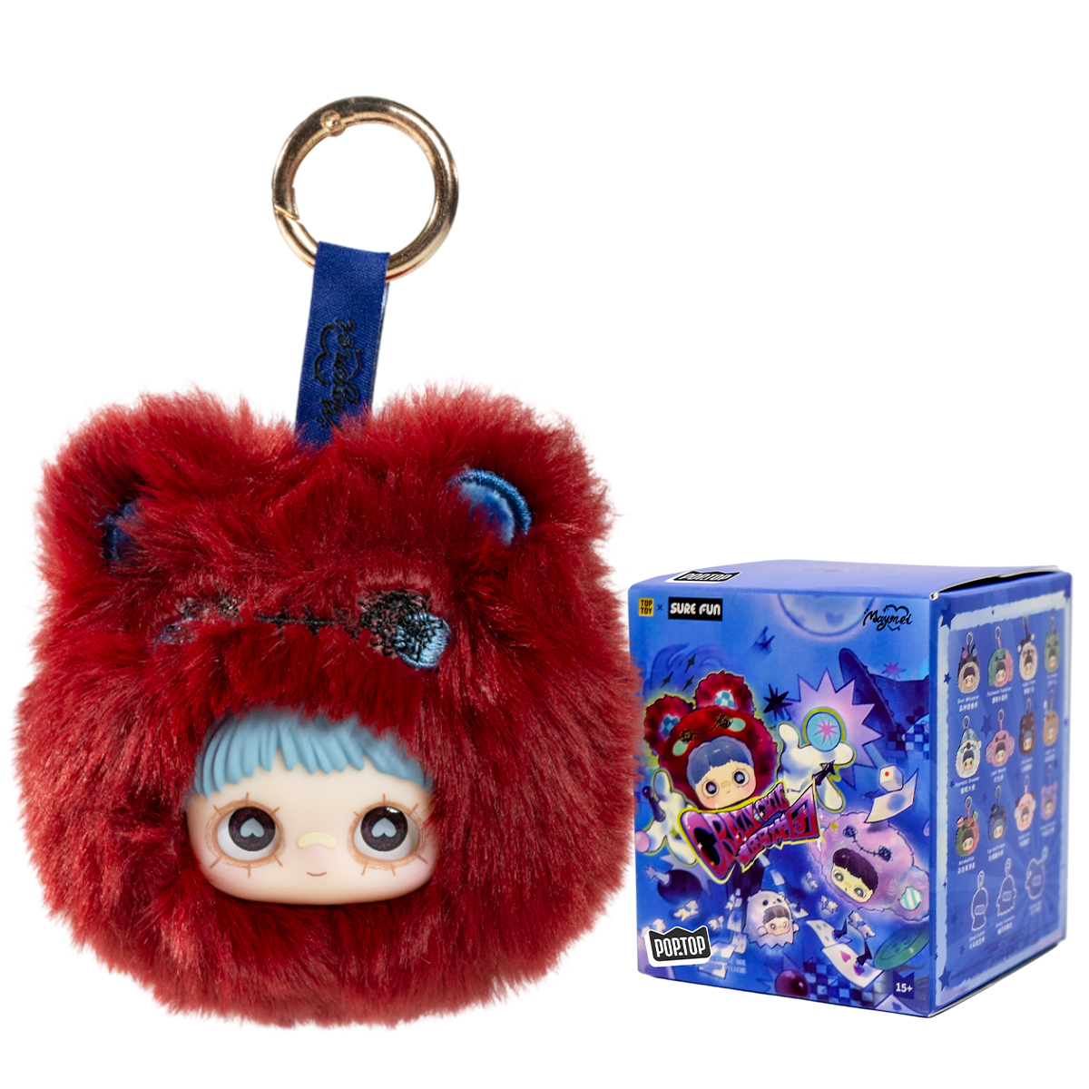 Колекційна м'яка іграшка з кільцем POP TOP Hi TOY серії MayMei - Шалений цирк