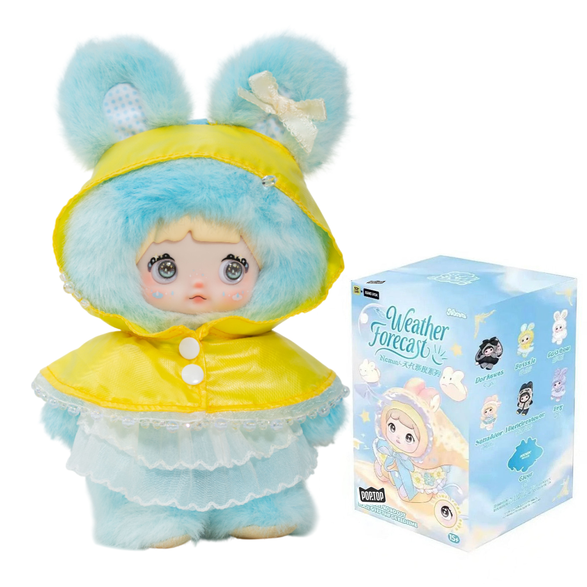 Колекційна м'яка іграшка з кільцем POP TOP Hi TOY серії Nommi - Прогноз погоди