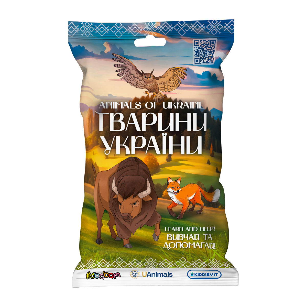Стретч-іграшка у вигляді тварини – Тварини України