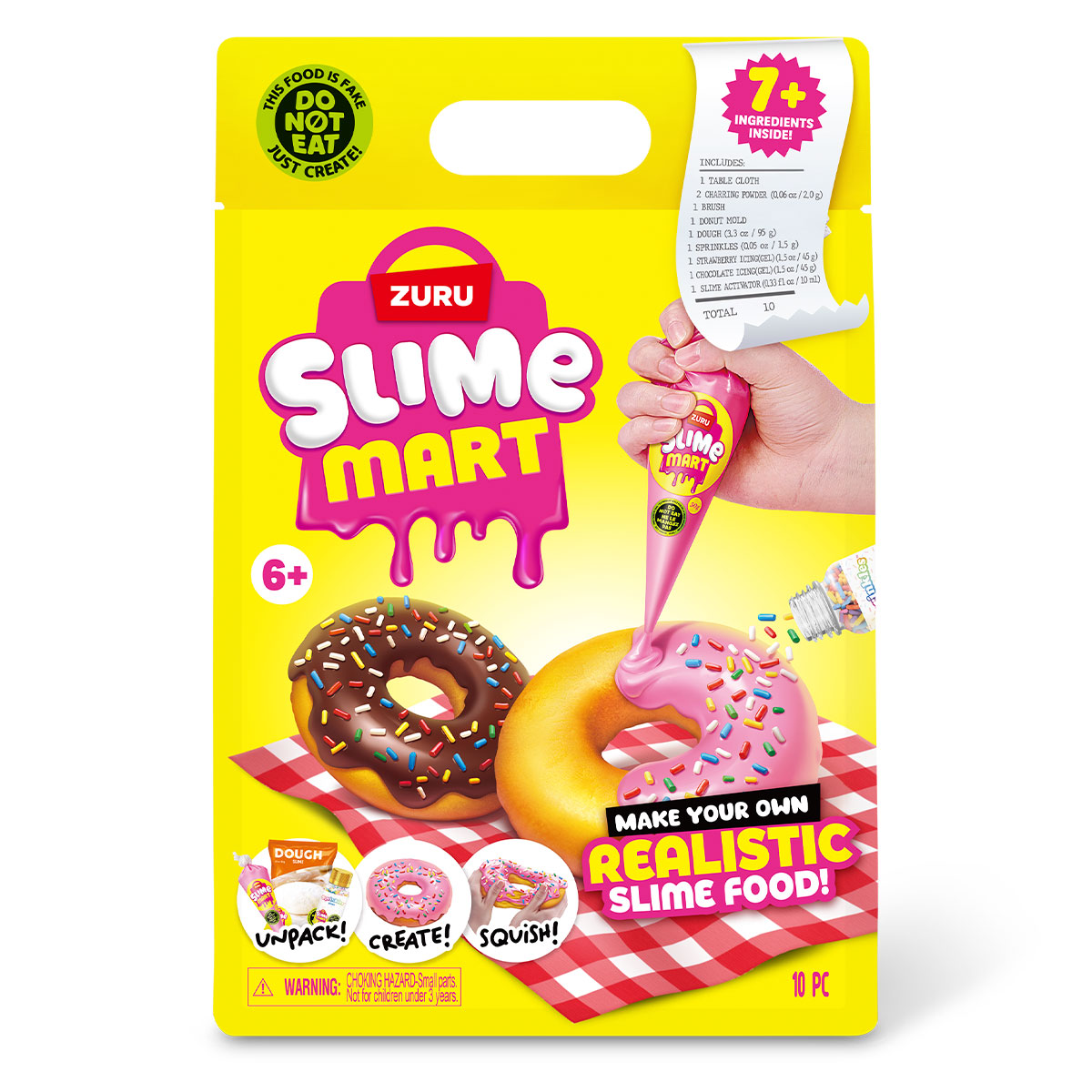 Ігровий набір зі слаймами Slime Mart серії Shopping Bag – Пончик