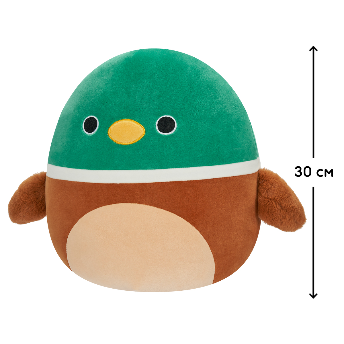 М'яка іграшка Squishmallows Качка Ейвері 30 см — превʼю 2