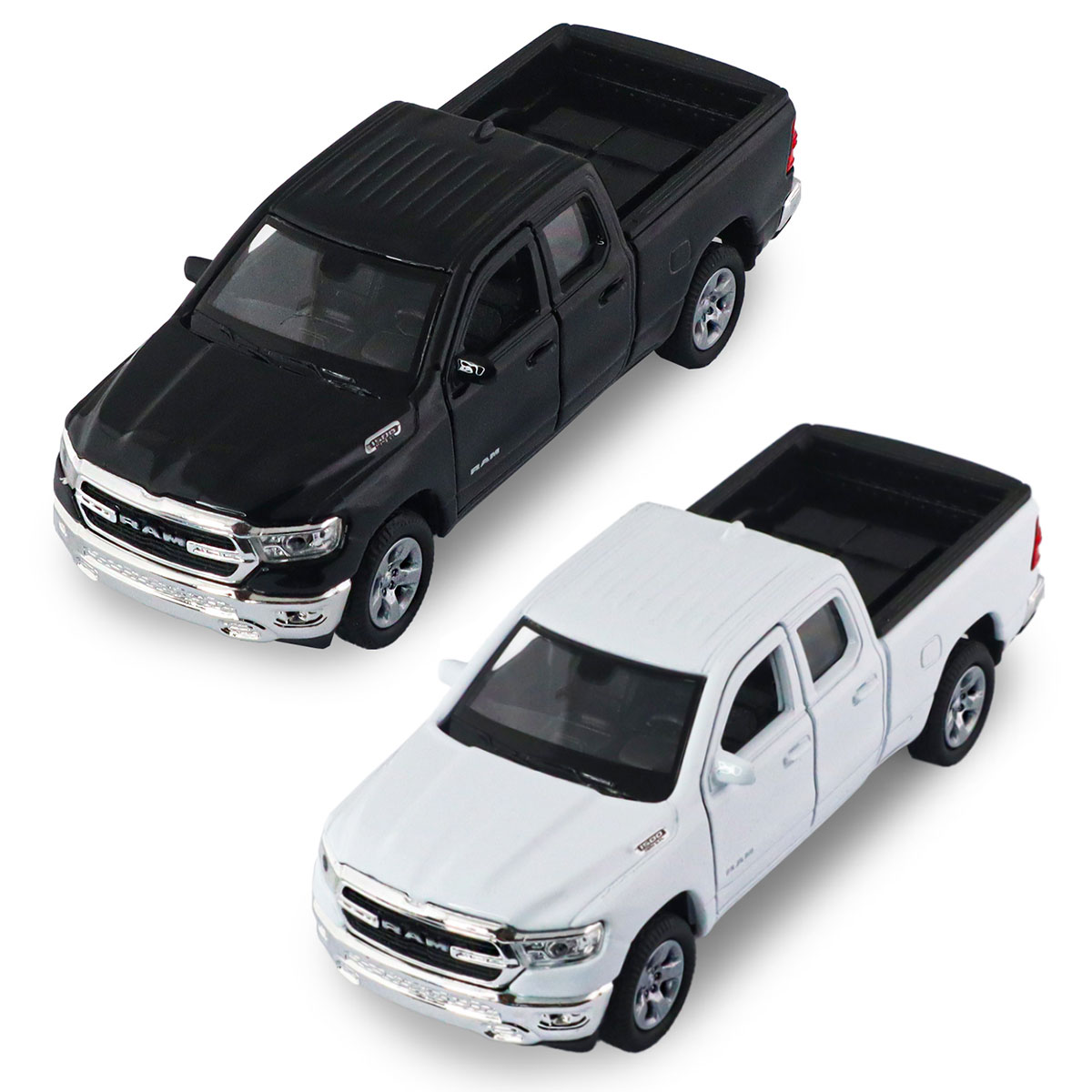 Автомодель - RAM 1500 2019 (білий, чорний)