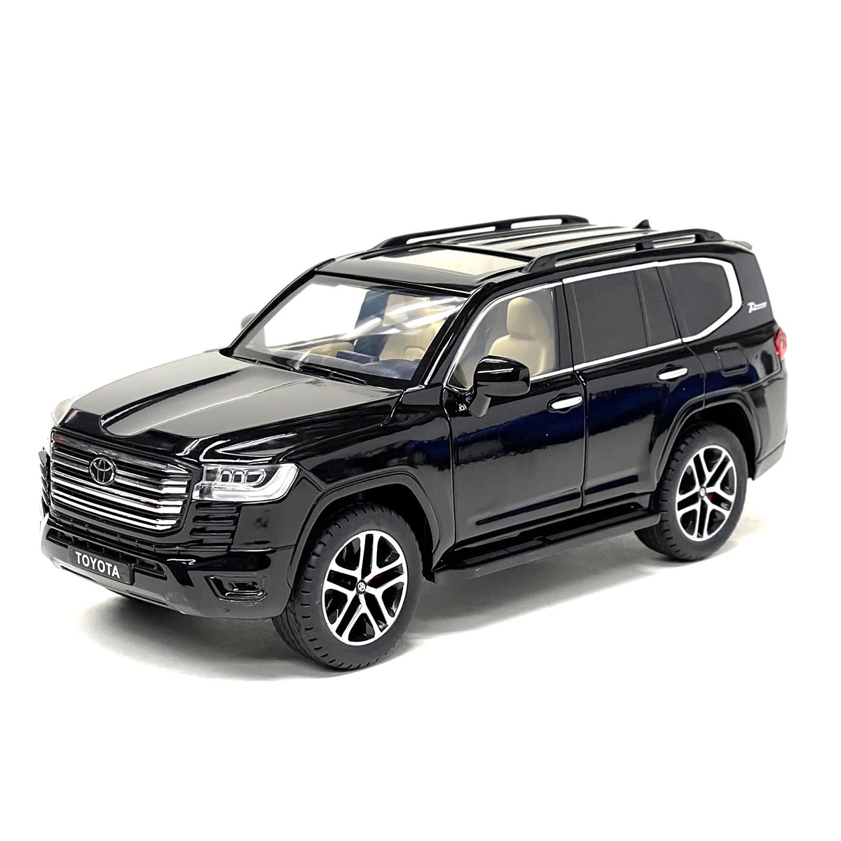 Автомодель - Toyota Land Cruiser (чорний, 1:24)