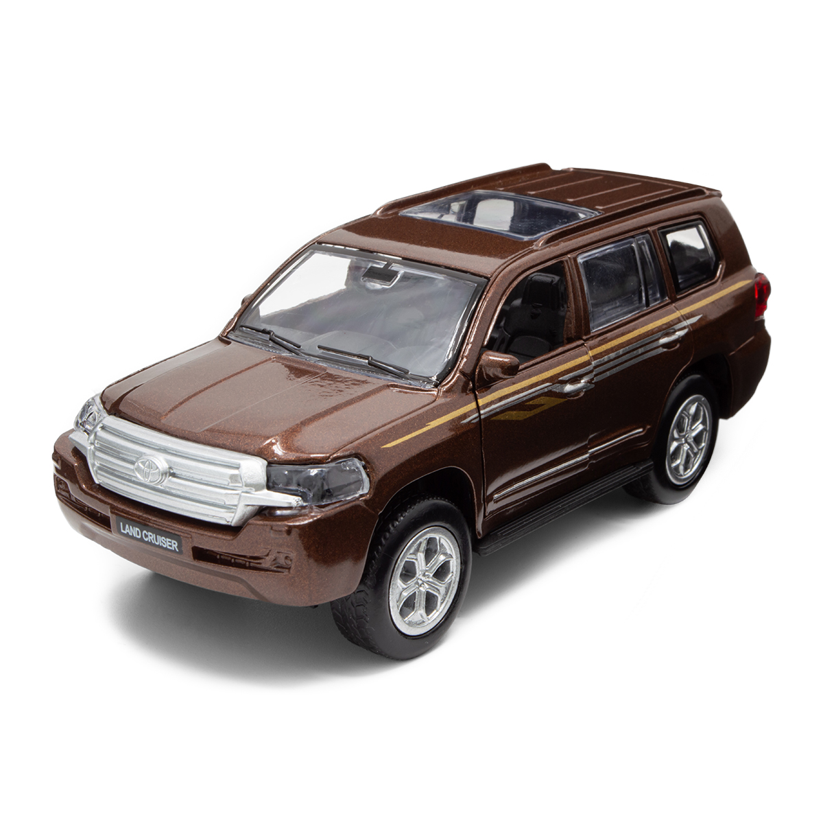 Автомодель - Toyota Land Cruiser (коричневий)