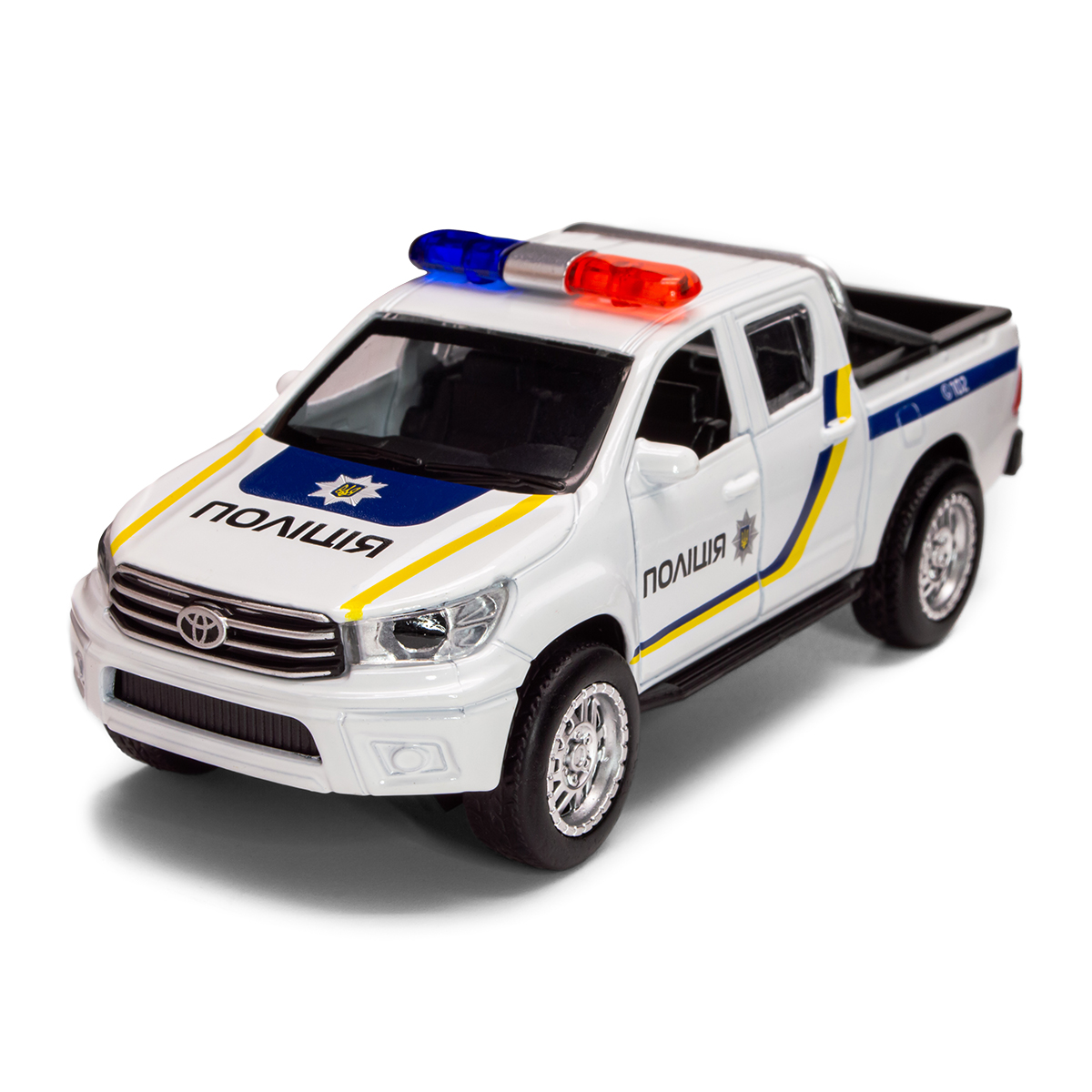 Автомодель - Toyota Hilux Поліція (білий)